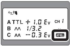 NIKON SB-R200 - Activation et annulation de l'illuminateur d'assistance AF - 1