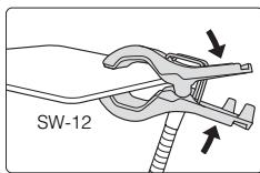 NIKON SB-R200 - Fixation du bras flexible SW-C1 au SX-1 - 4