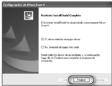 NIKON SUPER COOLSCAN LS-9000 ED - Haga tic en Finalizar - 2