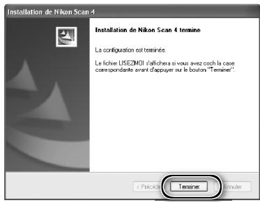 NIKON SUPER COOLSCAN LS-9000 ED - Cliquez sur Terminer. - 1