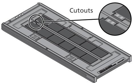 NIKON SUPER COOLSCAN LS-9000 ED - Position the film - 1