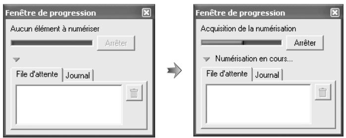 NIKON SUPER COOLSCAN LS-9000 ED - Fenêtre de progression - 1