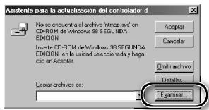 NIKON SUPER COOLSCAN LS-9000 ED - Actualización de los controladores IEEE 1394 (solo en Windows 98 SE) - 3