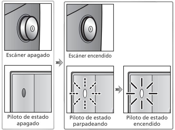 NIKON SUPER COOLSCAN LS-9000 ED - Paso 1—Encender el escáner - 1