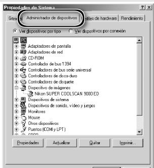 NIKON SUPER COOLSCAN LS-9000 ED - Comprobar el Registro de dispositivos (sólo en Windows) - 2