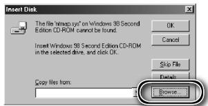 NIKON SUPER COOLSCAN LS-9000 ED - Updating the IEEE 1394 Drivers (Windows 98 SE Only) - 3