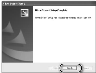 NIKON SUPER COOLSCAN LS-9000 ED - Click Finish - 1