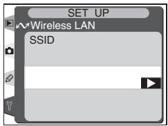 SET UP Wireless LAN SSID