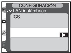 CONFIGURACIÓN LAN inalámbrico ICS