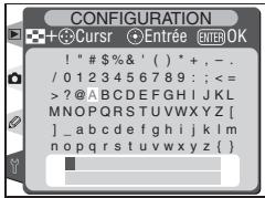 CONFIGURATION + Cursr + Entrée ENTER OK ! " # $%& ' ( ) * +, -. / 01 23 45 67 89 ; ; = ?@A B C D E F G H I J K L M N O P Q R S T U V W X Y Z [ ] _ a b c d e f g h i j k l m n o p q r s t u v w x y z { }