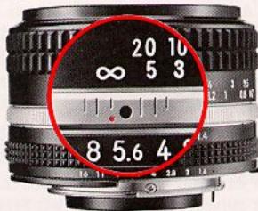 NIKON F3 HIGH-EYEPOINT - Repere du plan-film 58 - 1