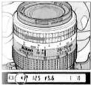 NIKON F90X-FR - Mise au point manuelle avec telémètre électronique - 3