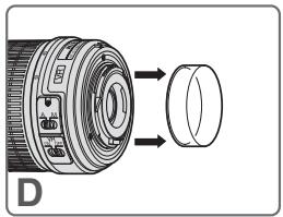 NIKON AF-S DX NIKKOR 18-55MM F-3.5-5.6G VR ED - Bezeichnung der Bauteile - 4