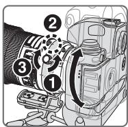 NIKON AF-S NIKKOR 300MM F-2.8G ED VR II - Cambiamento della posizione della fotocamera - 1