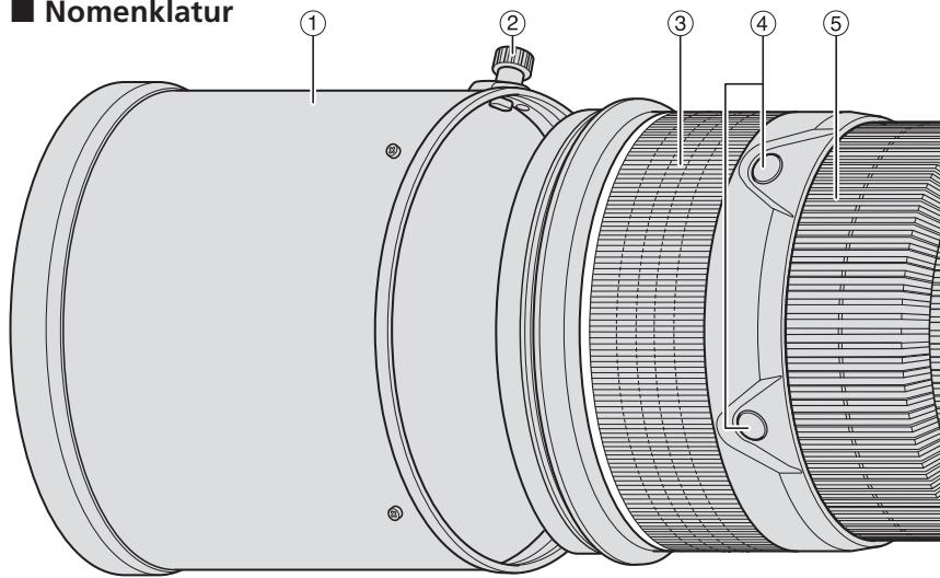 NIKON AF-S NIKKOR 300MM F-2.8G ED VR II - Beim Umgang mit Kamera und Objektiv unbedingt die folgenden Vorsichtmaßnahmen beachten: - 1