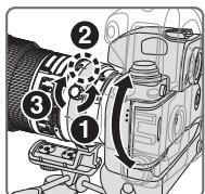 NIKON AF-S NIKKOR 300MM F-2.8G ED VR II - Veranderen van de camerapositie - 1