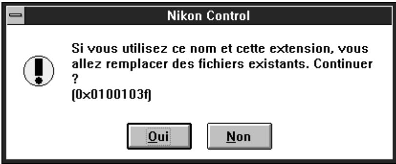NIKON CONTROL - Nombre de numérisations en séquence - 3