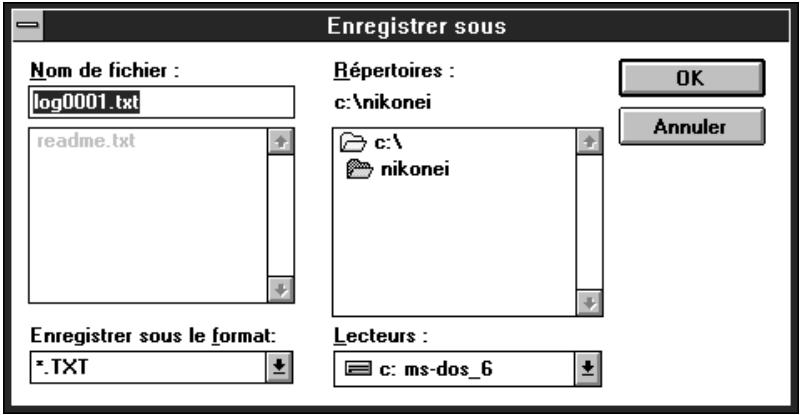 NIKON CONTROL - Rapport de numérisation - 2