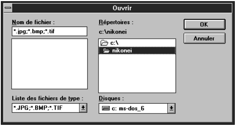 NIKON CONTROL - Chargement d'images - 3