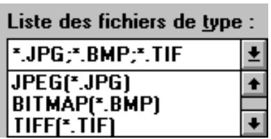 NIKON CONTROL - Liste des fichiers de type: - 1