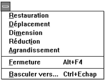 NIKON CONTROL - Menu système - 1