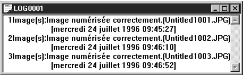 NIKON CONTROL - A.12 fenêtre de rapport - 1