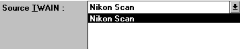NIKON CONTROL - Source TWAIN - 1