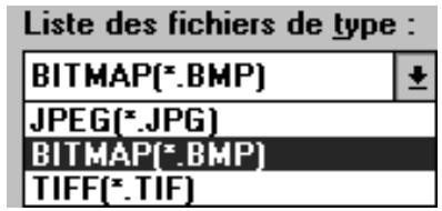 NIKON CONTROL - Liste des fichiers de type: - 1