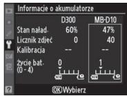 NIKON MB-D10 - Stan baterii - 4