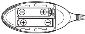 NIKON PD-10 - Inserción de las baterías - 2