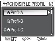 CHOISIR LE PROFIL 1/3 Profil-A Profil-B Profil-C