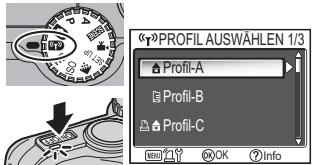 PROFIL AUSWÄHLEN 1/3 Profil-A Profil-B Profil-C