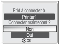 Prêt à connecter à Printer1 Connector maintenant ? Non Oui OK OK