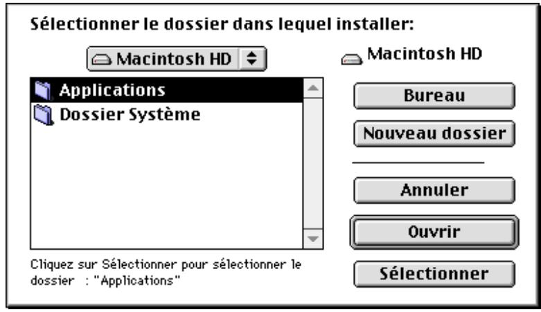 NIKON SCAN 2 - Étape 5 — Sélection d'un dossier d'installation pour Nikon Scan - 1