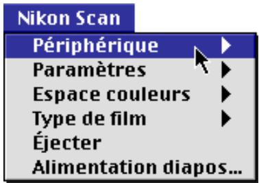 NIKON SCAN 2 - Ouverture de la fenêtre de numérisation - 1