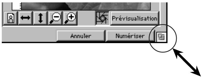 NIKON SCAN MACINTOSH - Redimensionner le dialogue principal - 2