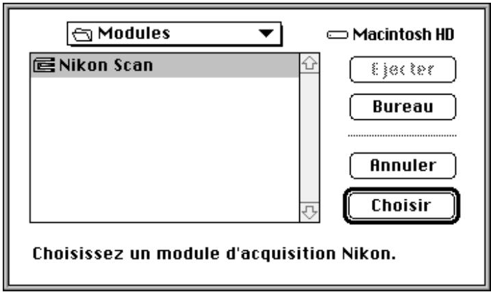 NIKON SCAN MACINTOSH - Opérations de base - 2