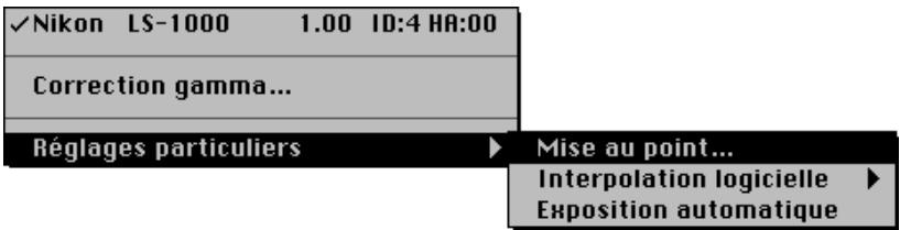 NIKON SCAN MACINTOSH - Mise au point (seuls scanners de films) - 1