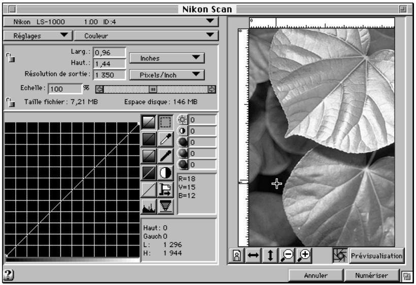 NIKON SCAN MACINTOSH - Opérations de base - 1