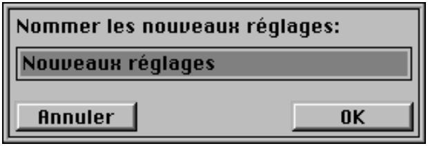 NIKON SCAN MACINTOSH - Sauvegarde des réglages - 1