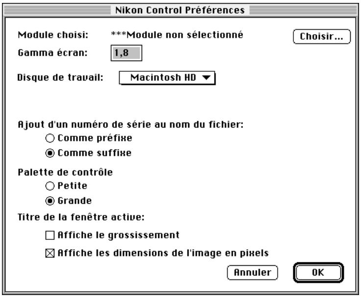 NIKON SCAN MACINTOSH - Opérations de base - 1