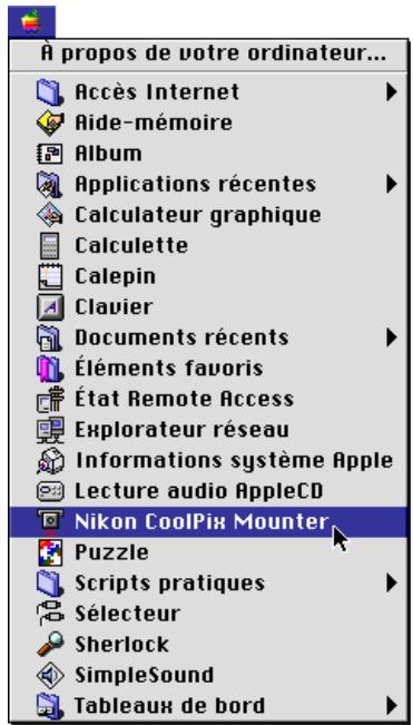 NIKON VIEW 3 - Installation de l'appareil photo sans modifier le port ou les paramètres - 1
