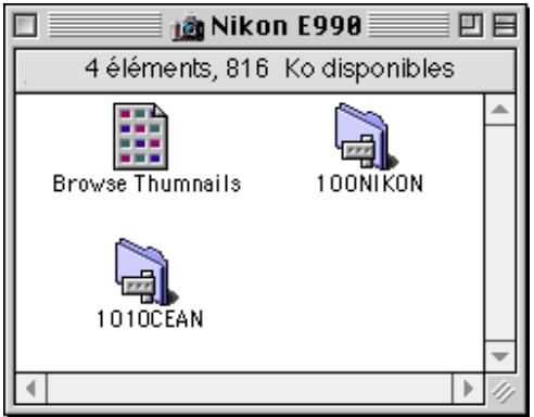 NIKON VIEW 3 - Noms des dossiers - 1