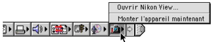 NIKON VIEW 3 - Menu NikonView de la bande de contrôle - 3