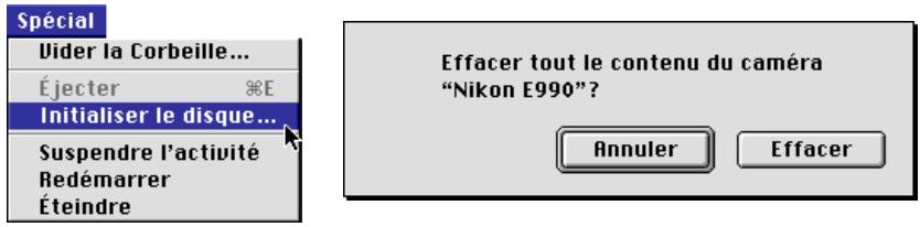 NIKON VIEW 3 - Effacement de fichiers images de l'appareil photo - 5