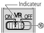NIKON AF-S VR ZOOM-NIKKOR 70-300MM F-4.5-5.6G IF-ED - Réglage du commutateur ON/OFF de la réduction de vibration - 1