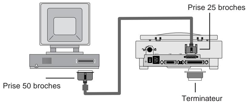 NIKON AX-210 - Connexion à un ordinateur IBM PC/AT ou compatible - 1