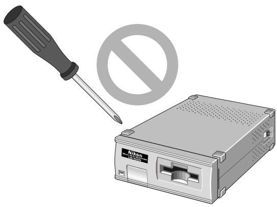 NIKON LS-1000 - Précautions de sécurité - 3