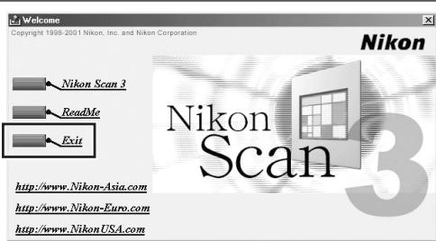 Welcome Copyright 1998-2001 Nikon, Inc. and Nikon Corporation Nikon Nikon Scan 3 ReadMe Exit Nikon Scan 3 http://www.Nikon-Asia.com http://www.Nikon-Euro.com http://www.NikonUSA.com