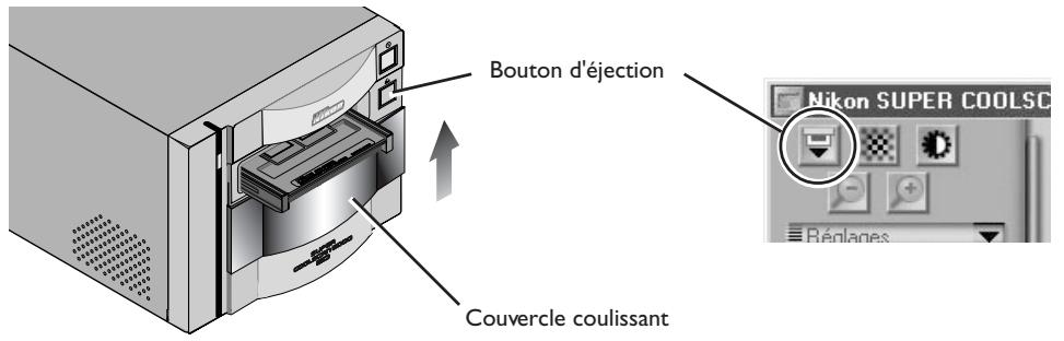 Bouton d'éjection Couvercle coulissant Nikon SUPER COOLSC Rélanes